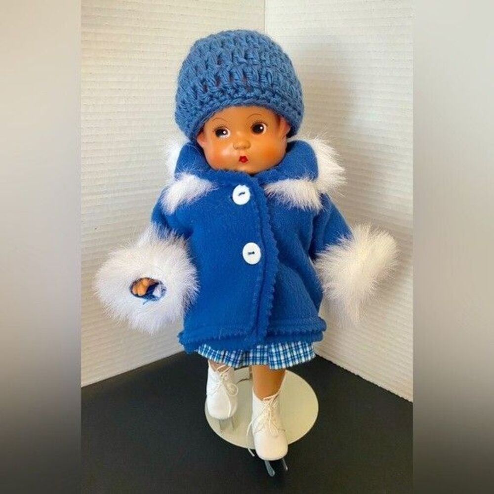 VTG Ashton Drake Effanbee “Winter Wonderland Patsy” Doll 13"